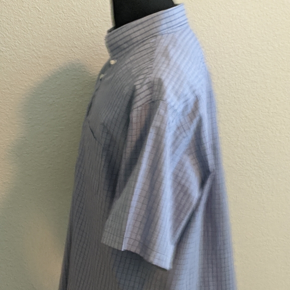 Brooks Brothers Dress Shirt Checks Blue Size XL - Picture 4 of 4